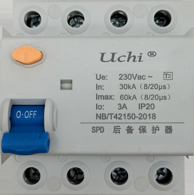 مدار شکن محافظ سرج Ul94-V0 با قابلیت جریان تخلیه 60KA