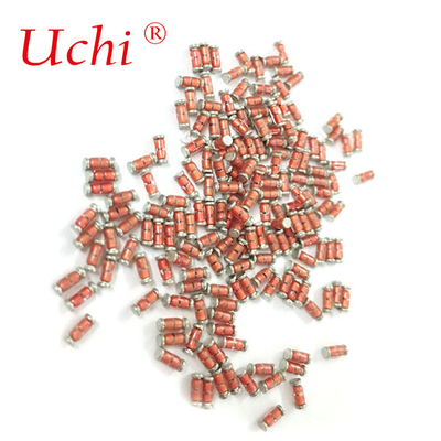 MELF103-3950 10Kohm سطح مقاوم در برابر دمای بالا نصب ترمیستور فلزی الکترود چهره بدون سرب