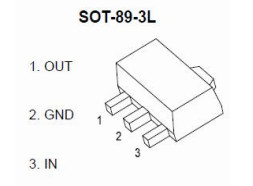 SOT89-3 78L05 5v تنظیم کننده ولتاژ پلاستیکی Encapsulate