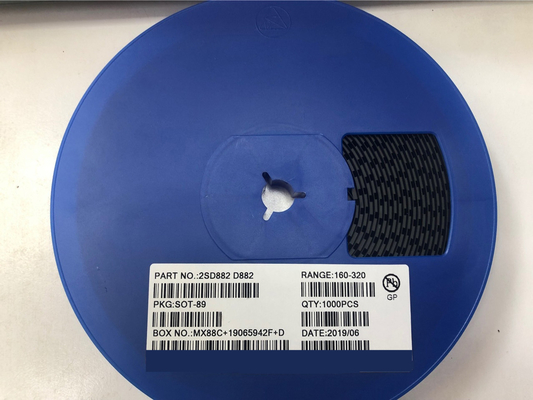 SOT-89 D882 NPN ترانزیستورهای الکترونیک پلاستیکی