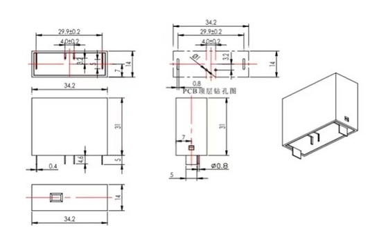 سیگنال دهی از راه دور IT فیوز حرارتی متالاکسید واریستور TFMOV 25S112KIT