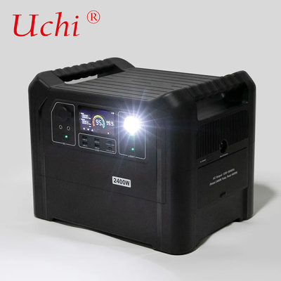 2400W 4800W ایستگاه برق در فضای باز قابل حمل 2560WH