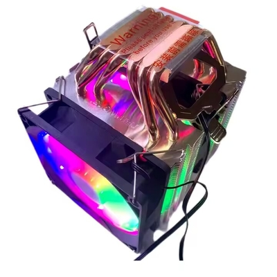 CPU دو برج کولر فن آلومینیوم Heatsink PC مادربرد کولر CPU