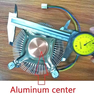 شاسی بسیار نازک کوچک رادیاتور ویژه Universal PC Motherboard CPU Cooler