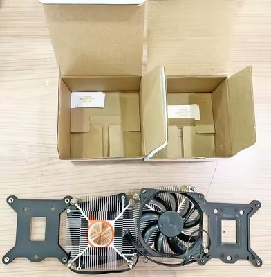 12v DC فن Cpu خنک کننده فشار پایین نوع خنک کننده پردازنده کامپیوتر فن خنک کننده هوا