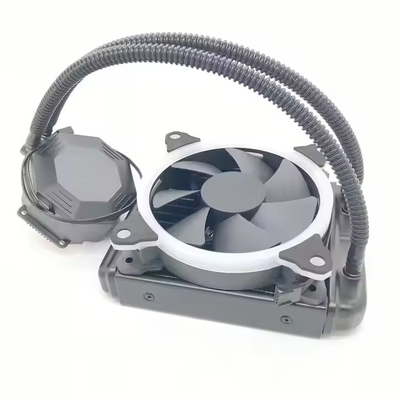 خنک کننده پمپ آب CPU آلومینیوم بخاری خنک کننده آب فن فن خنک کننده مایع