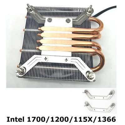 سفارشی ODM Super Thin Cpu Cooler 36mm ضخامت ارتفاع AMD AM4 AM3 FM2 1200 115X 1700 1366 هوادار بخاری 1U رادیاتور سرور