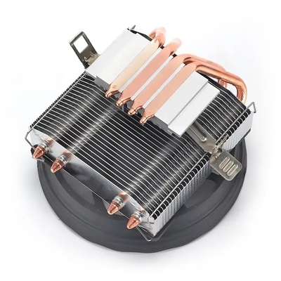 فن خنک کننده هوای کم سر و صدا رادیاتور آلومینیوم CPU خنک کننده برای کامپیوتر