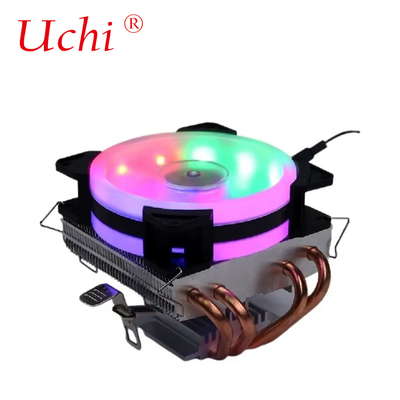 4 بخار لوله فشار پایین نوع CPU خنک کننده آلومینیوم Heatsink CPU خنک کننده