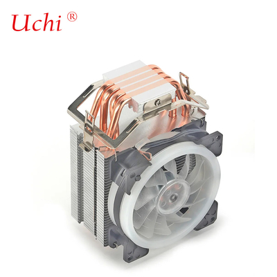 4 خنک کننده رادیاتور لوله حرارتی مس برای کامپیوتر CPU Intel I3 I5 I7 LGA1150 1156 1200 1366 1700 2011 AMD AM4 AM5 کولر