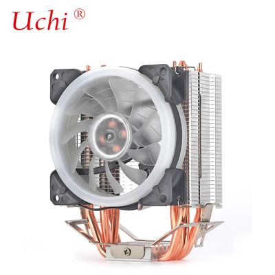 4 خنک کننده رادیاتور لوله حرارتی مس برای کامپیوتر CPU Intel I3 I5 I7 LGA1150 1156 1200 1366 1700 2011 AMD AM4 AM5 کولر