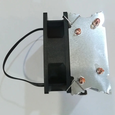 خنک کننده عمودی طرف CPU خنک کننده 92mm فن 2 لوله حرارتی مس برای کامپیوتر کامپیوتر سوکت جهانی AMD پردازنده اینتل IC