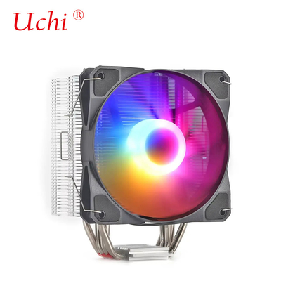 گیمر 6 رادیاتور لوله گرمایی RGB CPU کولر فن برای 115X1366 2011