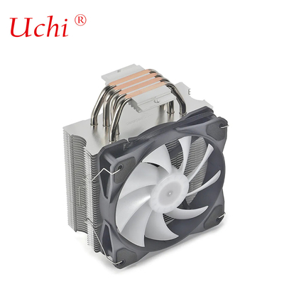 گیمر 6 رادیاتور لوله گرمایی RGB CPU کولر فن برای 115X1366 2011