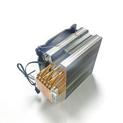 فنر خنک کننده پردازنده جهانی 6 میلی متری مس برای AMD FM AM3 AM4 AM5