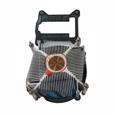 رادیاتور مرکزی مس 12 ولت TDP 75W برای پردازنده کامپیوتر خنک کننده 4 پین سوکت PWM 1700 1200 1150 1151 1155 1156 Cpu کولر هوا