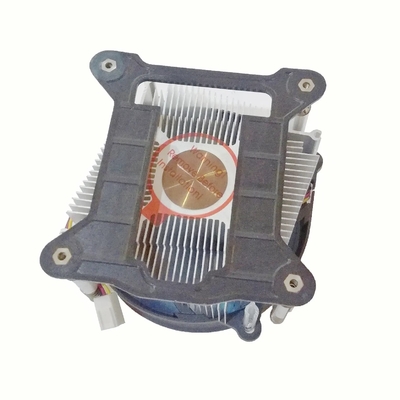 رادیاتور مرکزی مس 12 ولت TDP 75W برای پردازنده کامپیوتر خنک کننده 4 پین سوکت PWM 1700 1200 1150 1151 1155 1156 Cpu کولر هوا