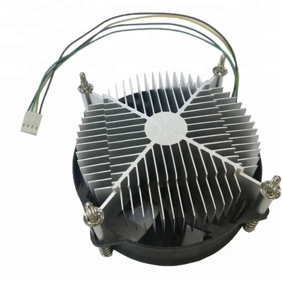 کولر پردازنده ای اینتل 92 میلی متری خاموش Lga I5 I7 برای تجهیزات خنک کننده پردازنده کامپیوتر