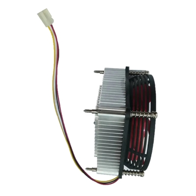 پردازنده خنک کننده PC پردازنده اینتل سوکت Lga775 115 آلومینیوم فن سینک حرارتی 3-Pin 4-Pin Pwm