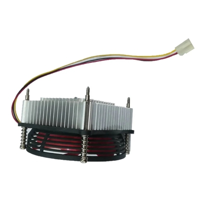 پردازنده خنک کننده PC پردازنده اینتل سوکت Lga775 115 آلومینیوم فن سینک حرارتی 3-Pin 4-Pin Pwm