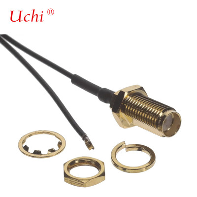 336314-12-0250 CBL ASSY AMC-RPSMA JCK-PL 9.843 SMA مستقیم به پلاگین MHF