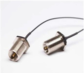 کانکتور جک RP SMA مستقیم زنانه به RP SMA مستقیم با کابل 10cm 15 20cm 1m Rf Coaxial Rg Rg316 Rg174
