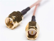ضایعات کم SMA پلگ مرد به SMA پلگ مرد RG316 سیم دم پیچ سیم کابل انبساط مونتاژ
