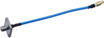 SMA مرد پلگ به نوع N زن جک فلنج پانل اتصال نصب برای SS405 SS-405 Superflex RF Pigtail کابل تمدید