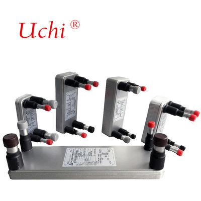 تمام آلومينيوم بريزده صفحه ميكروكانال مبادله گرما