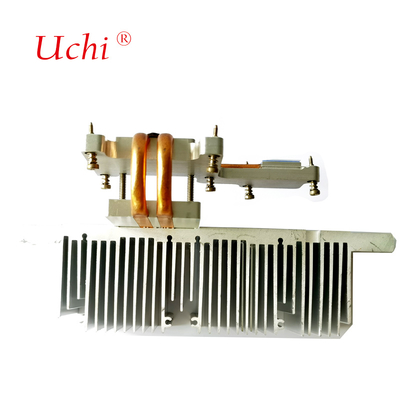 فرز CNC اکستروژن آلومینیوم برای رادیاتورهای لوله حرارتی مورد استفاده در خنک کننده آکواریوم