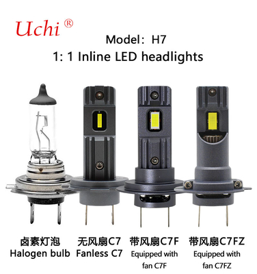چراغ های جلو خودروهای LED سری H7 برای افزایش ایمنی و راحتی رانندگی