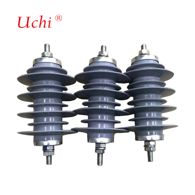 15kV Surge Arrester غیر گپ فلز اکسید قطب برق برای محافظت از ولتاژ بالا