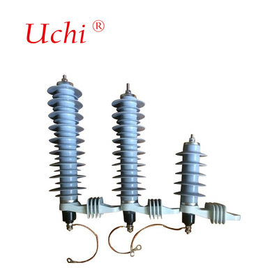 5 کیلو آمپر و 10 کیلو آمپر 3-36 کیلو ولت برقگیر سیلیکونی برای پاسخ سریع