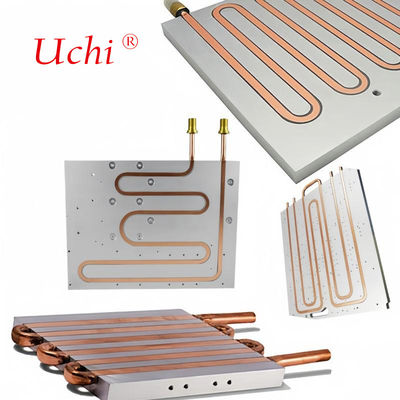Copper Cold Plate High-Power Battery Water-Cooling Plate