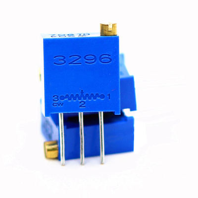 پتانسیومتر تنظیم کننده 3296X 8 میلی متری مسی با دستگیره بلند، پتانسیومتر دقیق 10k