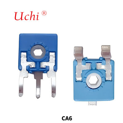 CA6 Spanish Potentiometer Adjustable Resistor Single-turn Carbon Film Trimmer Potentiometer