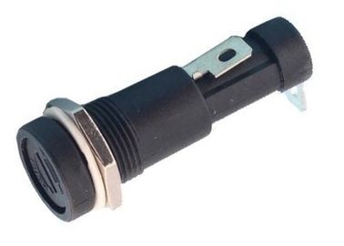 R3-9 پنکه کلاچ نوع فیوز دارنده 15A 250V AC برای 6.35x31.8mm فیوز شیشه ای 6.4x30mm سرامیک فیوز