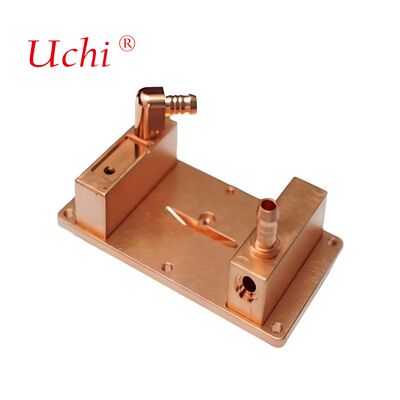 هیت سینک مسی خالص سفارشی برای صفحه سرد خنک کننده مایع کولر آبی CPU