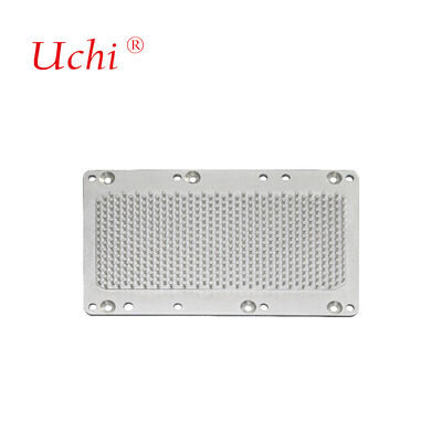 هیت سینک مسی مربع ماشینکاری شده با CNC برای CPU، آهنگری سرد