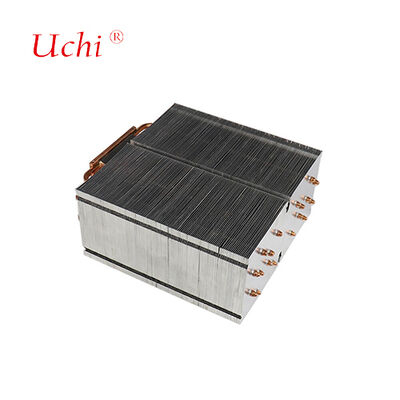 1500W LED حرارتی سینک - 5 Zipper Fin حرارتی لوله خنک کننده ماژول