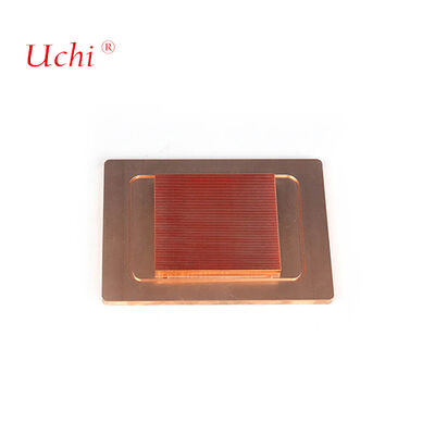 Liquid Cooling System Copper High-Density Fin Heat Sink