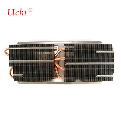 580W آلومینیوم باله لوله حرارتی سی پی یو حرارتی سینک