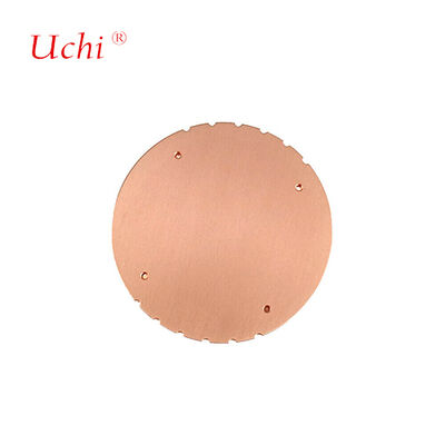 1500W مایع خنک شده خالص مس گرد LED روشنایی حرارتی سینک