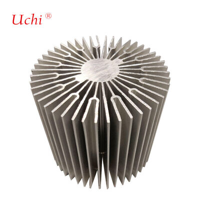 پروفیل آلومینیومی گرد چراغ LED بخارگر گرمایی