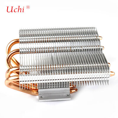 لوله حرارتی خنک کننده ترمو الکتریکی آلومینیوم CPU مس حرارتی سینک