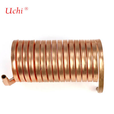 آبگرمکن فلک دار مسی با لوله گرمایی جوش