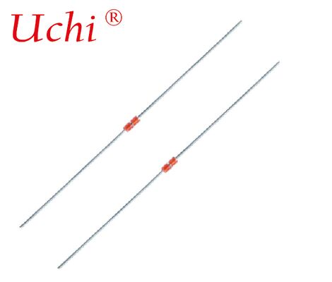 سری MF58 استفاده می کند گلاس گلیز مقاومت در برابر دمای بالا هرمتیک NTC ترمیستور