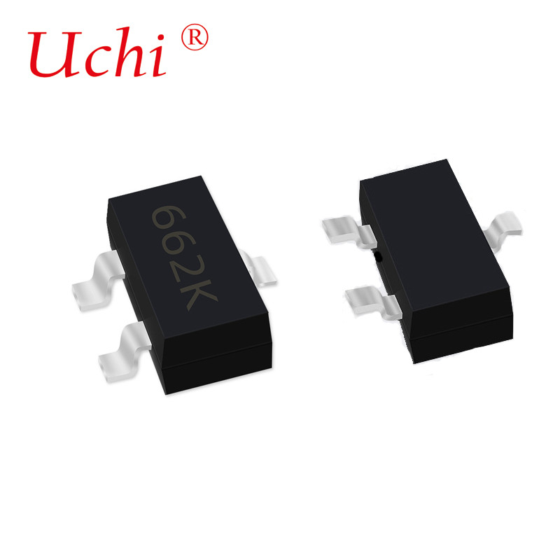 تنظیم کننده ولتاژ SMD IC SOT-23 662K 6206 3.3V SOT23-3