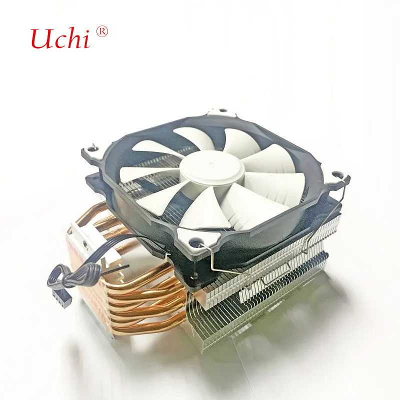 فنر خنک کننده پردازنده جهانی 6 میلی متری مس برای AMD FM AM3 AM4 AM5