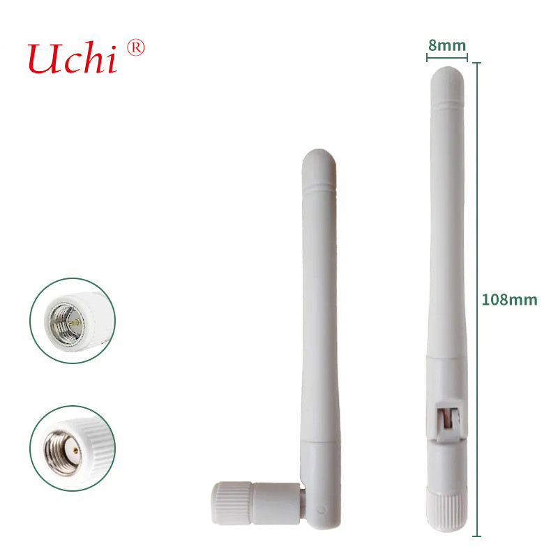 WIFI 2.4G آنتن تاشو دروازه بی سیم ماژول کارت AP خارجی همه جانبه 2dbi گلو استیک آنتن تقسیم شده